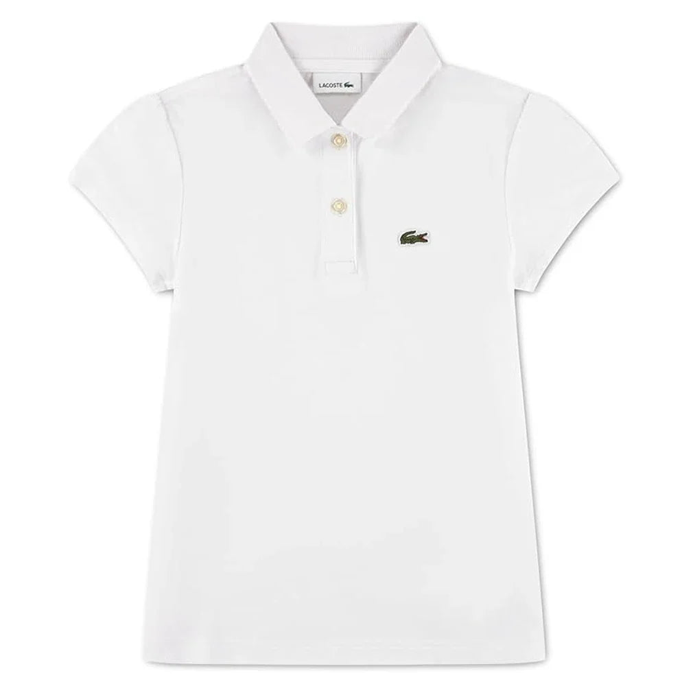 Girls' Scallop Collar Polo