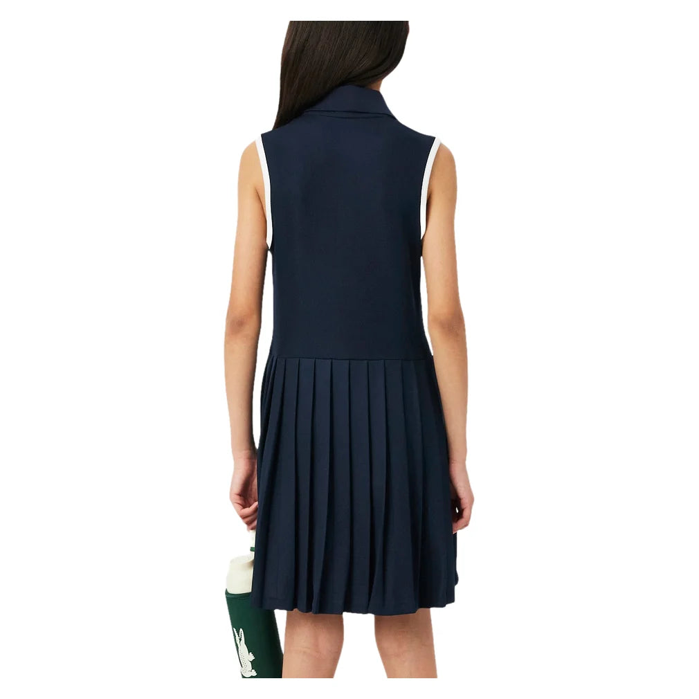 Girls' Sport Pique Dress, Lacoste, Pickleball Express, 447898-F26-2