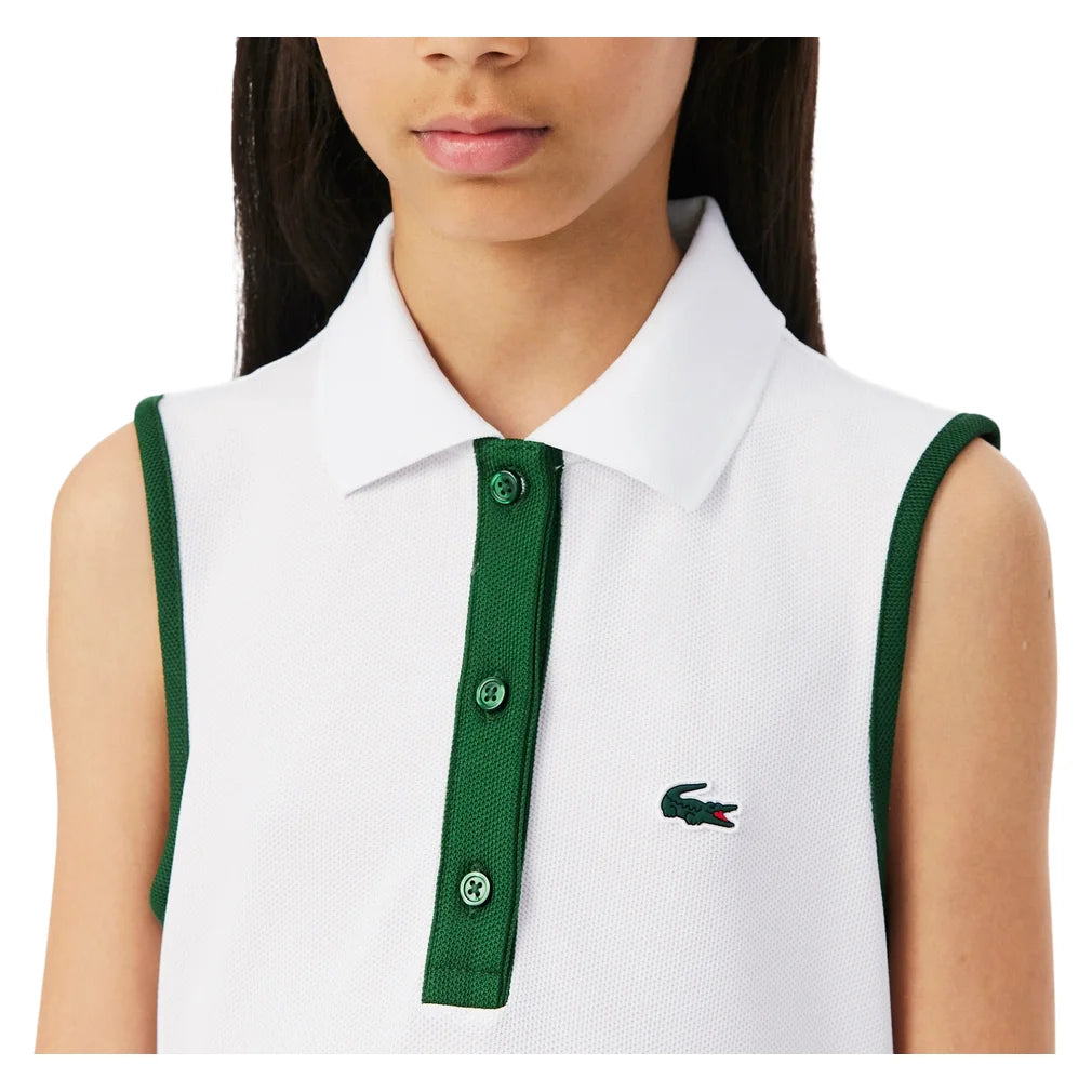 Girls' Sport Pique Dress, Lacoste, Pickleball Express, 447898-F26-5