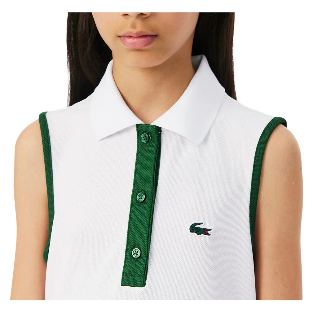 Girls' Sport Pique Dress, Lacoste, Pickleball Express, 447898-F26-7