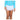 Girls' UV Colors Ruffle Skort White