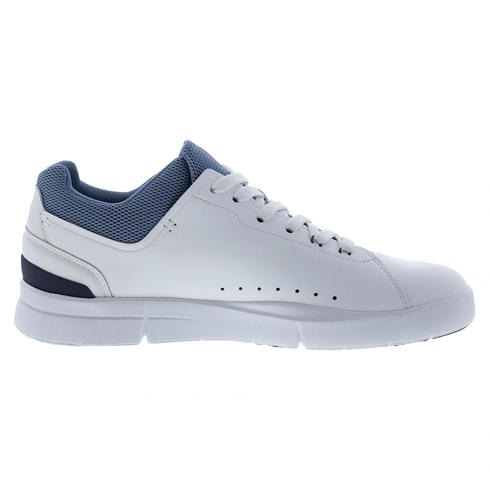 Men's THE ROGER Advantage Court Shoes White and Chambray