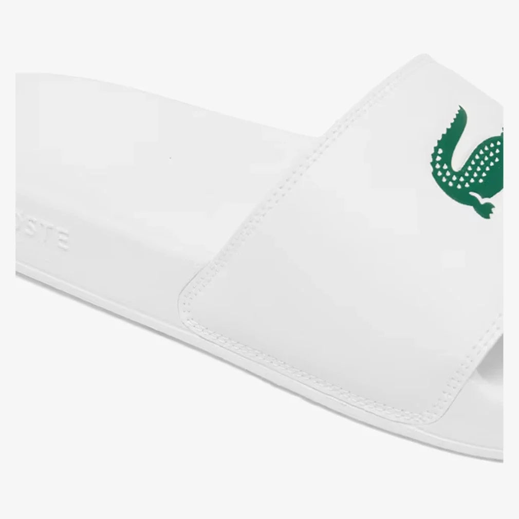 Men's Serve Slide 0.0 White and Green,Footwear,Lacoste,,,Tennis Express,49CMA0041-082F26-4