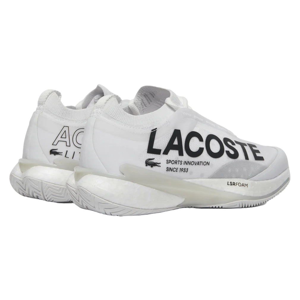Women's AG-LT25 Lite Court Shoes White, Lacoste, Pickleball Express, 49SFA0094-21GS25-1