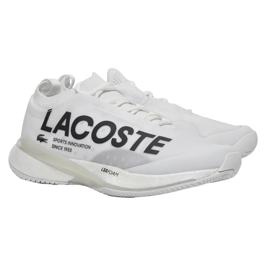 Women's AG-LT25 Lite Court Shoes White, Lacoste, Pickleball Express, 49SFA0094-21GS25-4