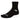 Aspire Quarter Crew High Socks Black