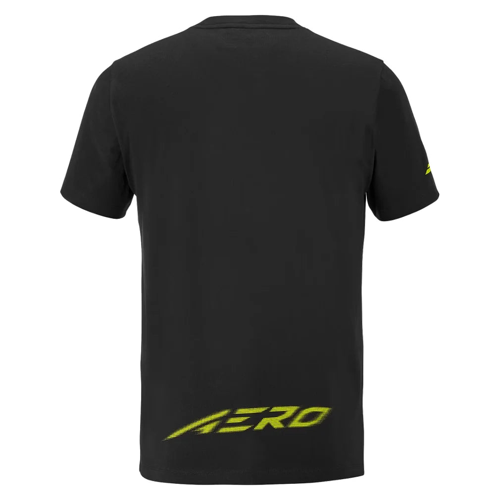 Men's Aero Cotton Tee Black, Babolat, Pickleball Express, 4US26441W-2000-3