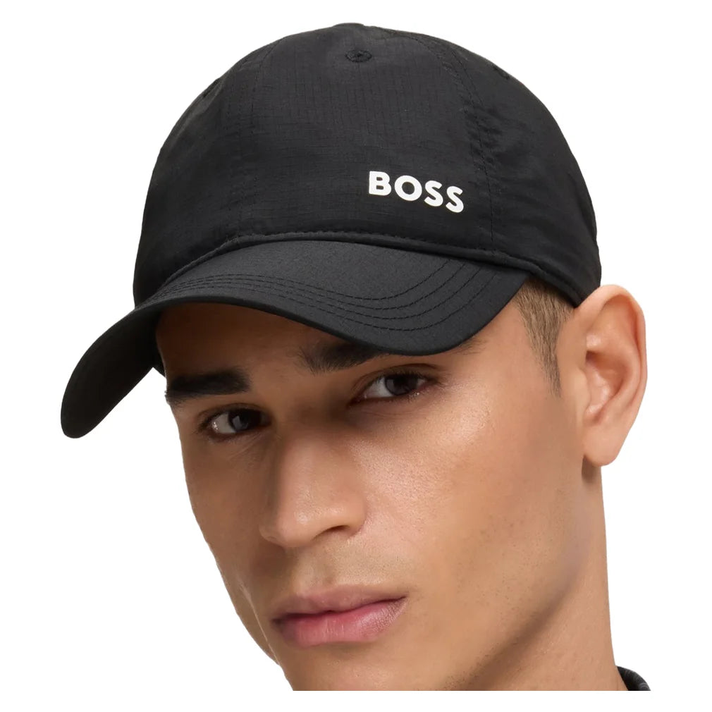 Lach-RS Logo Cap with UV Protection Black, Hugo Boss, Pickleball Express, 50535236-001F26-3