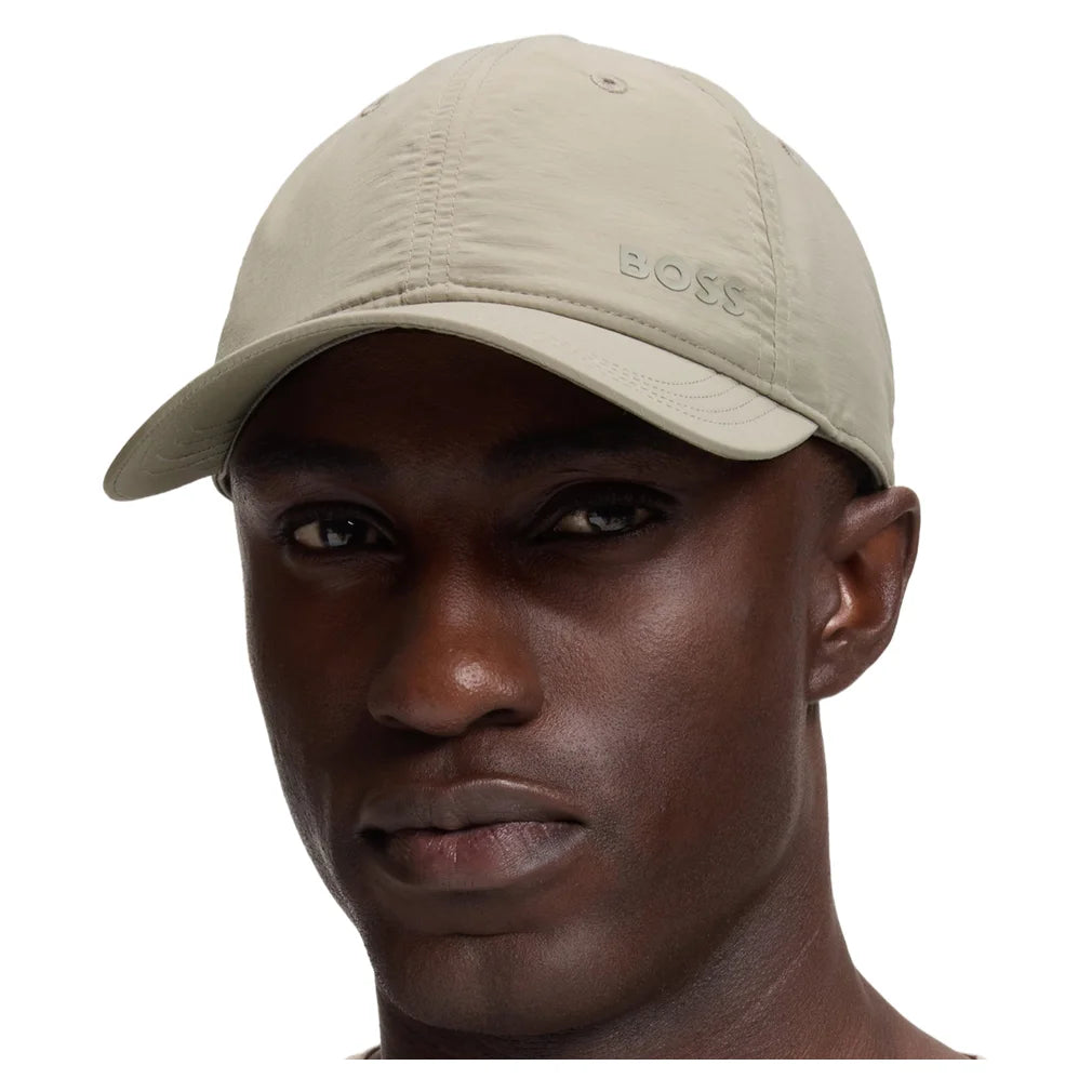 Lach-RS Logo Cap with UV Protection Light Beige, Hugo Boss, Pickleball Express, 50535236-272F26-3