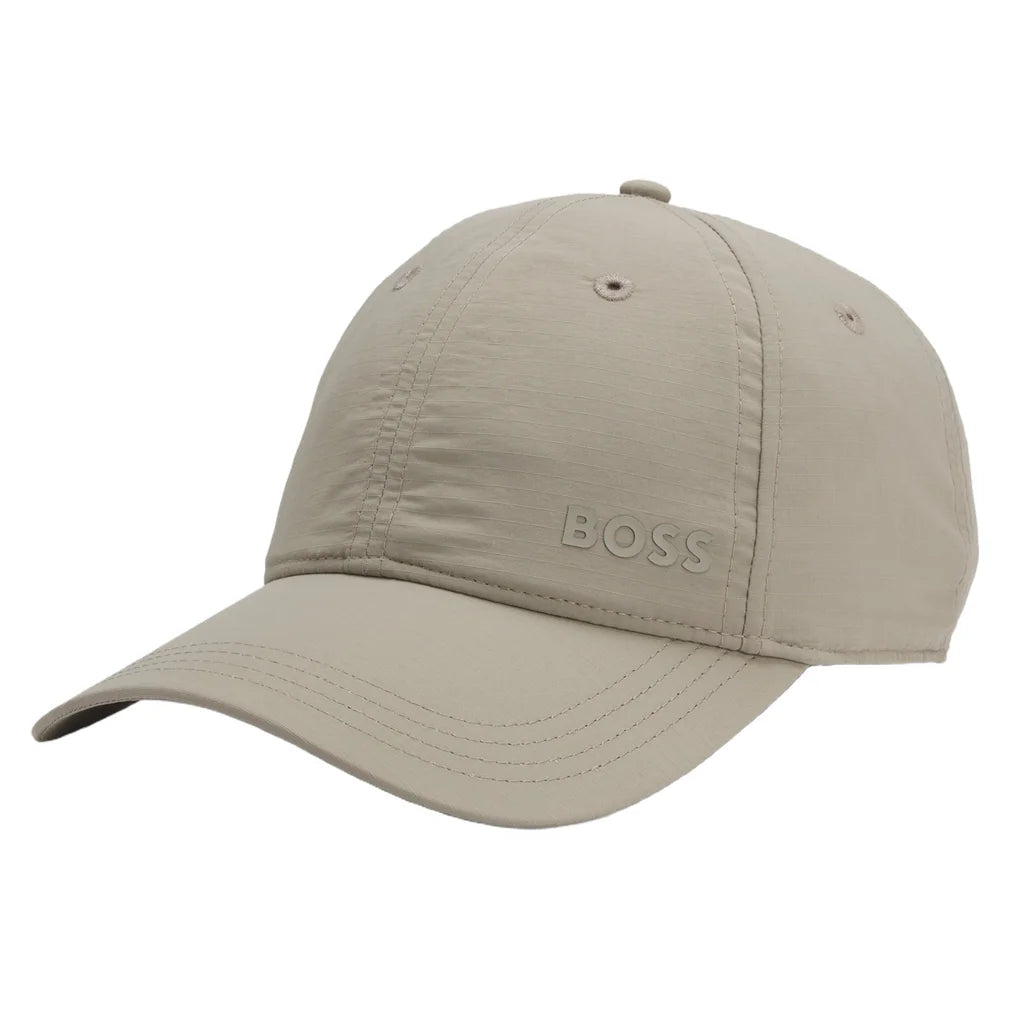 Lach-RS Logo Cap with UV Protection Light Beige, Hugo Boss, Light Beige, Pickleball Express, 50535236-272F26-LIGHT-BEIGE-1