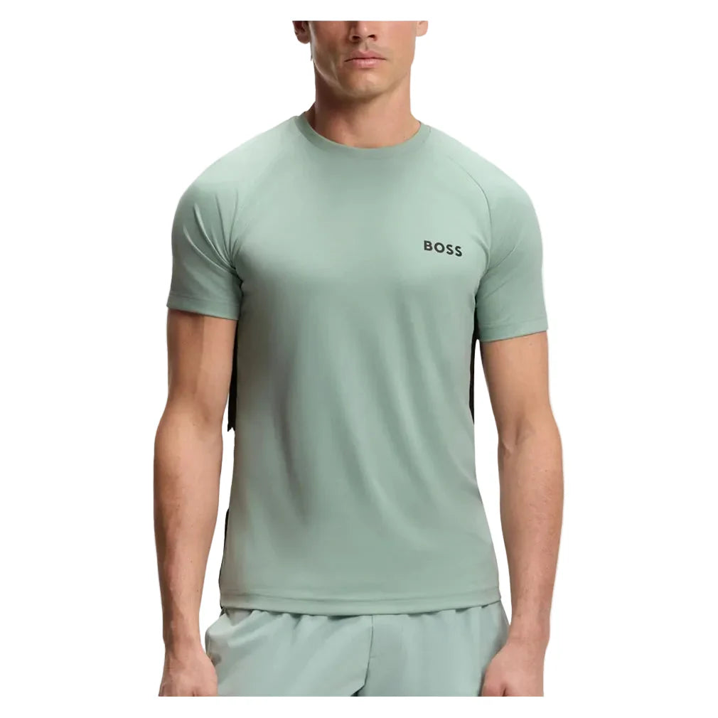 Men's TOC Spin CB Tennis Tee-Apparel-Hugo Boss-50554544-357-3-711769Tennis Express