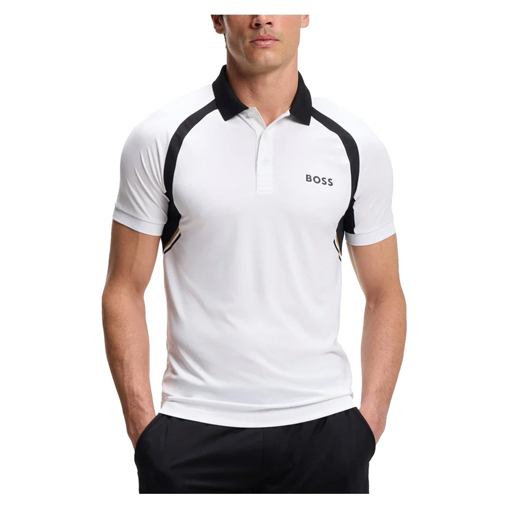 Men's TOC Spin CB Tennis Polo-Apparel-Hugo Boss-50554552-100-3-711774Tennis Express