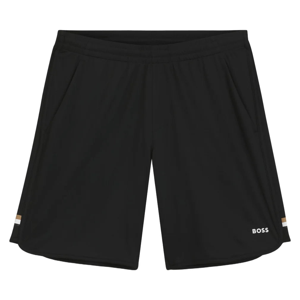 Men's TOC Game 9 inch Jersey Shorts Black, Hugo Boss, Pickleball Express, 50563340-001F26-5