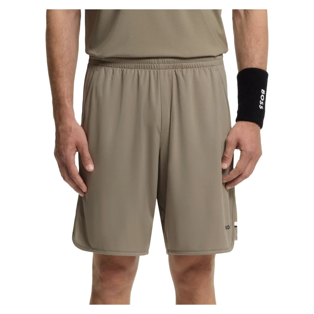 Men's TOC Game 9 inch Jersey Shorts Light and Pastel Green, Hugo Boss, Pickleball Express, 50563340-334F26-1