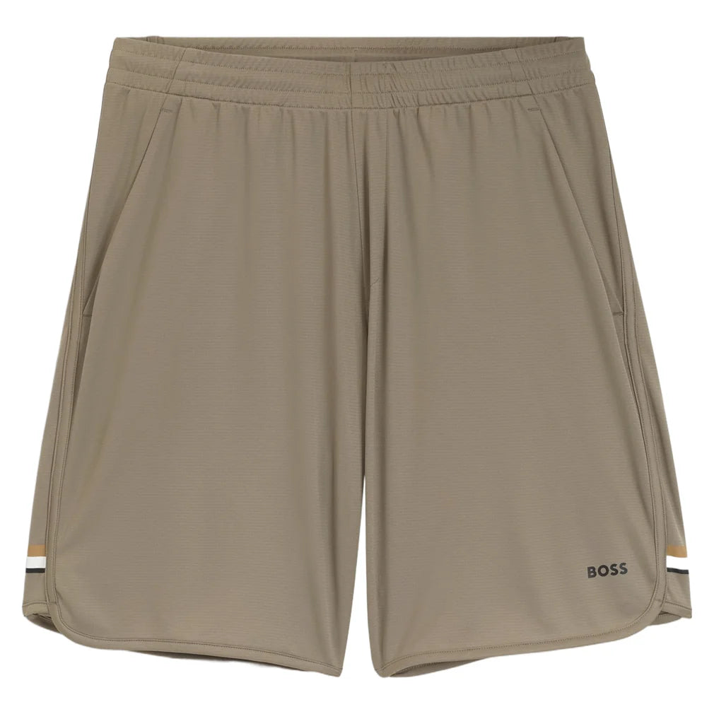 Men's TOC Game 9 inch Jersey Shorts Light and Pastel Green, Hugo Boss, Light/Pastel Green, Pickleball Express, 50563340-334F26-LIGHT-PASTEL-GREEN-1