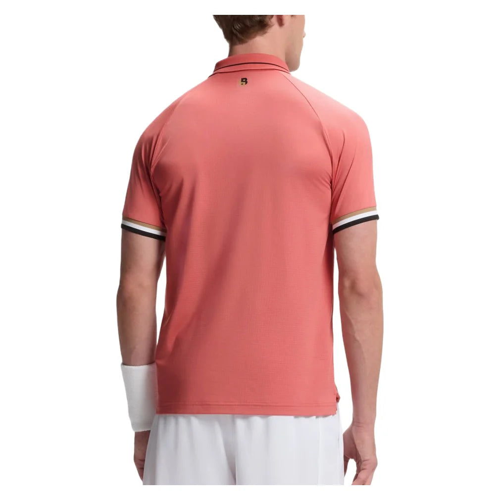 Men's TOC Court Polo Medium Pink, Hugo Boss, Pickleball Express, 50570005-667F26-2