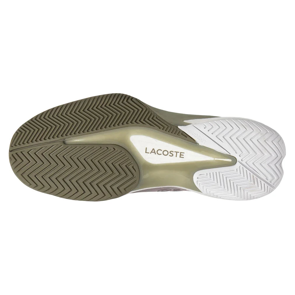 Women's AG-LT25 Lite Court Shoes Off White and Khaki