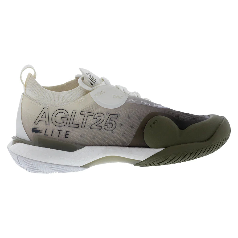 Women's AG-LT25 Lite Court Shoes Off White and Khaki