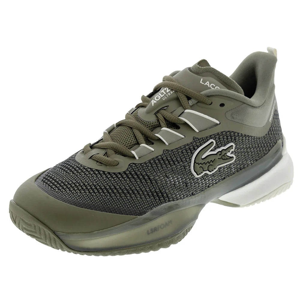 Men's AG-LT23 Ultra Court Shoes Khaki and Off White