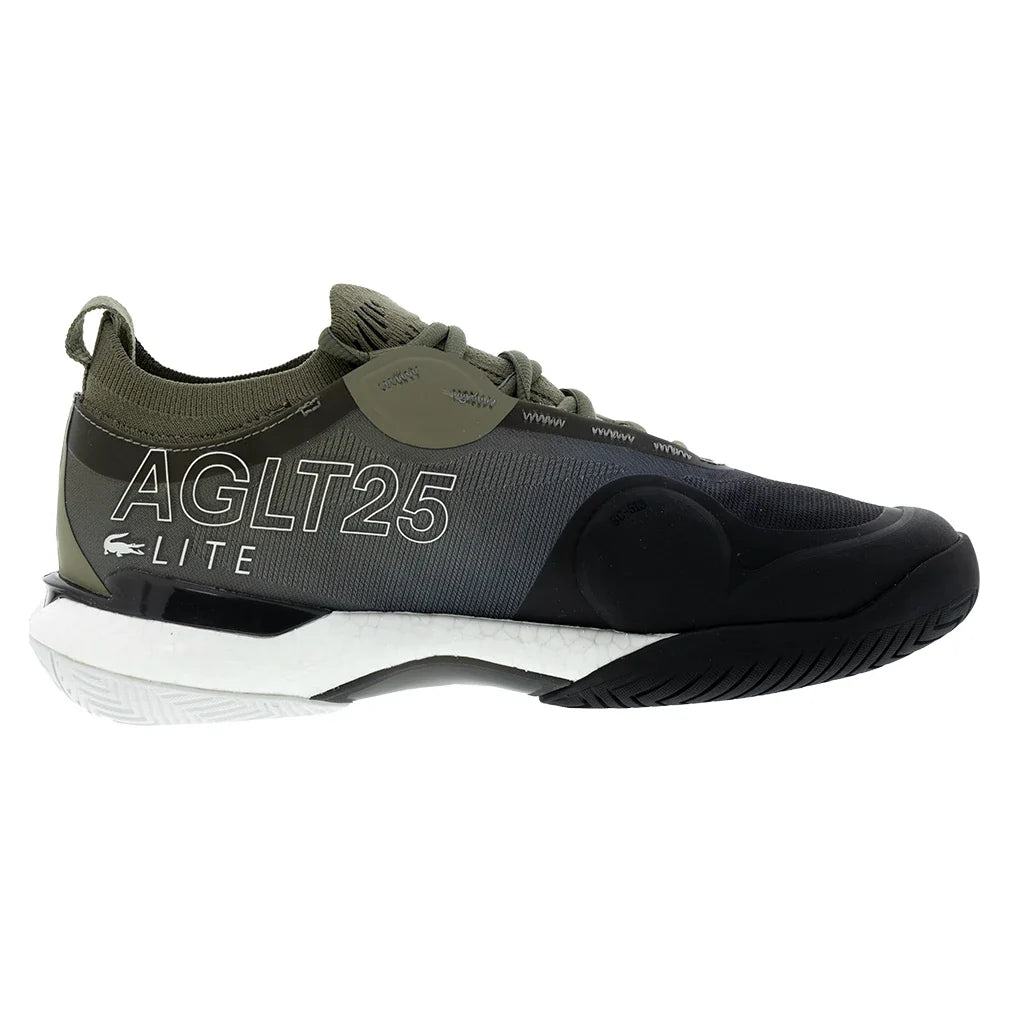 Men's AG-LT25 Lite Court Shoes Khaki and Black