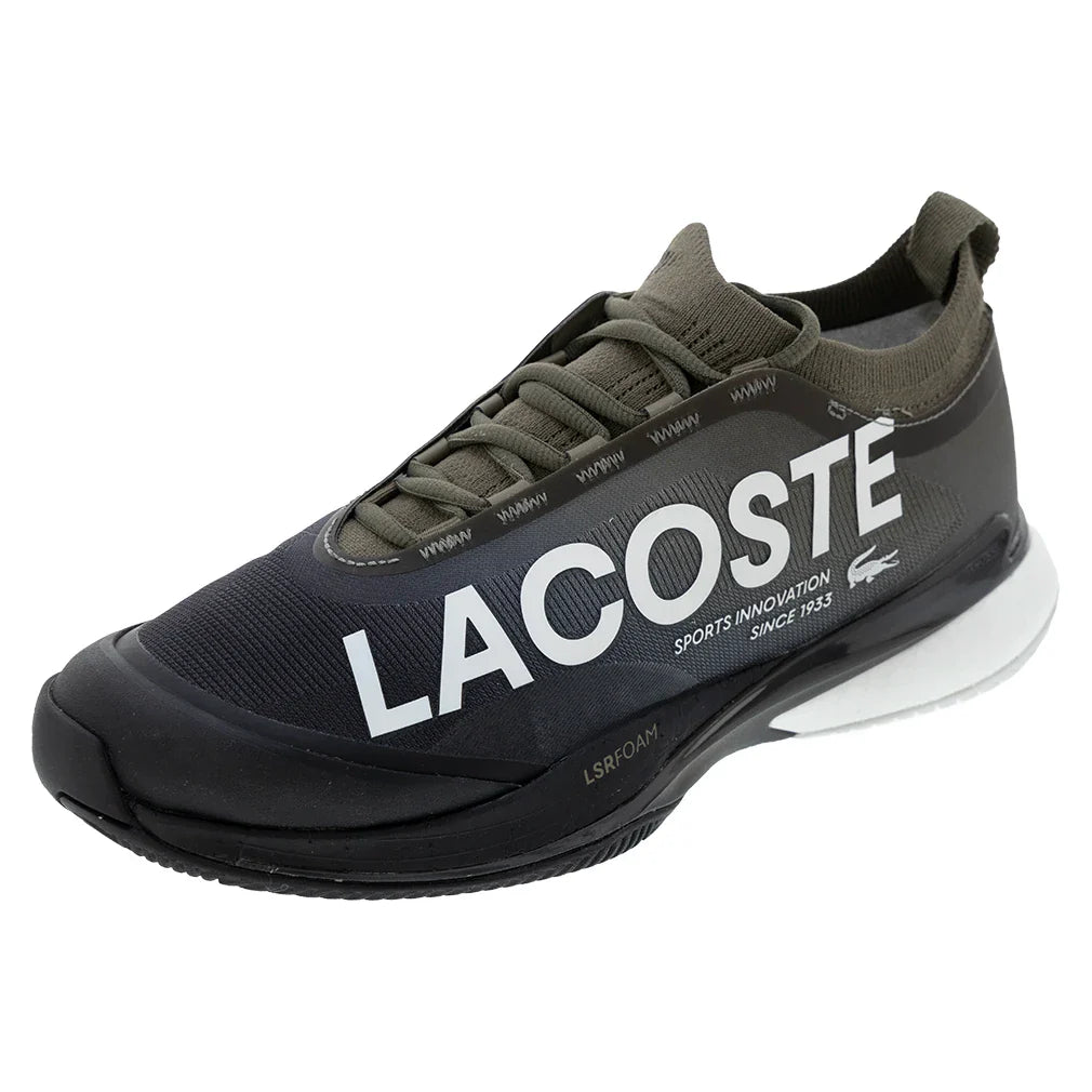 Men's AG-LT25 Lite Court Shoes Khaki and Black