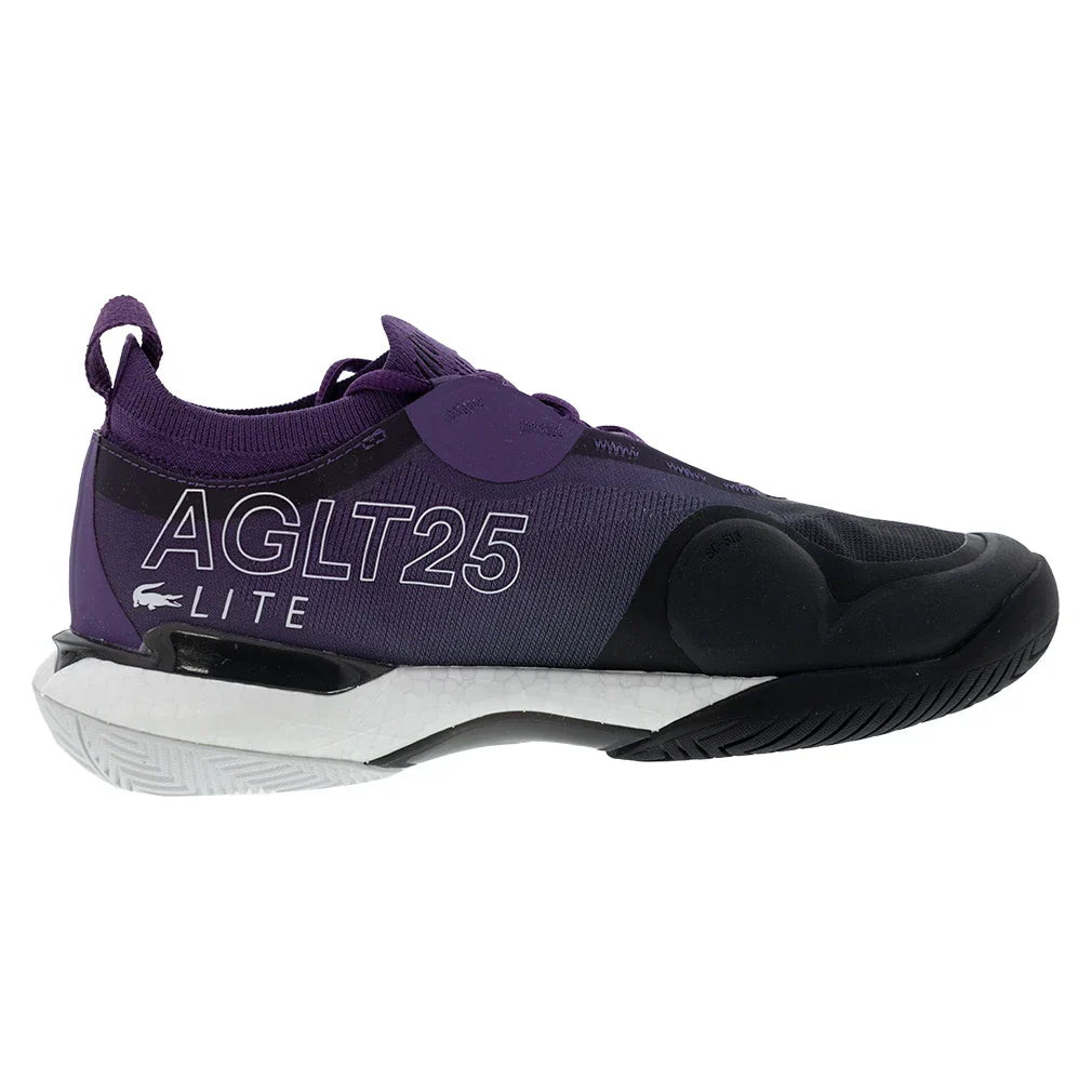 Men's AG-LT25 Lite Court Shoes Purple and Black