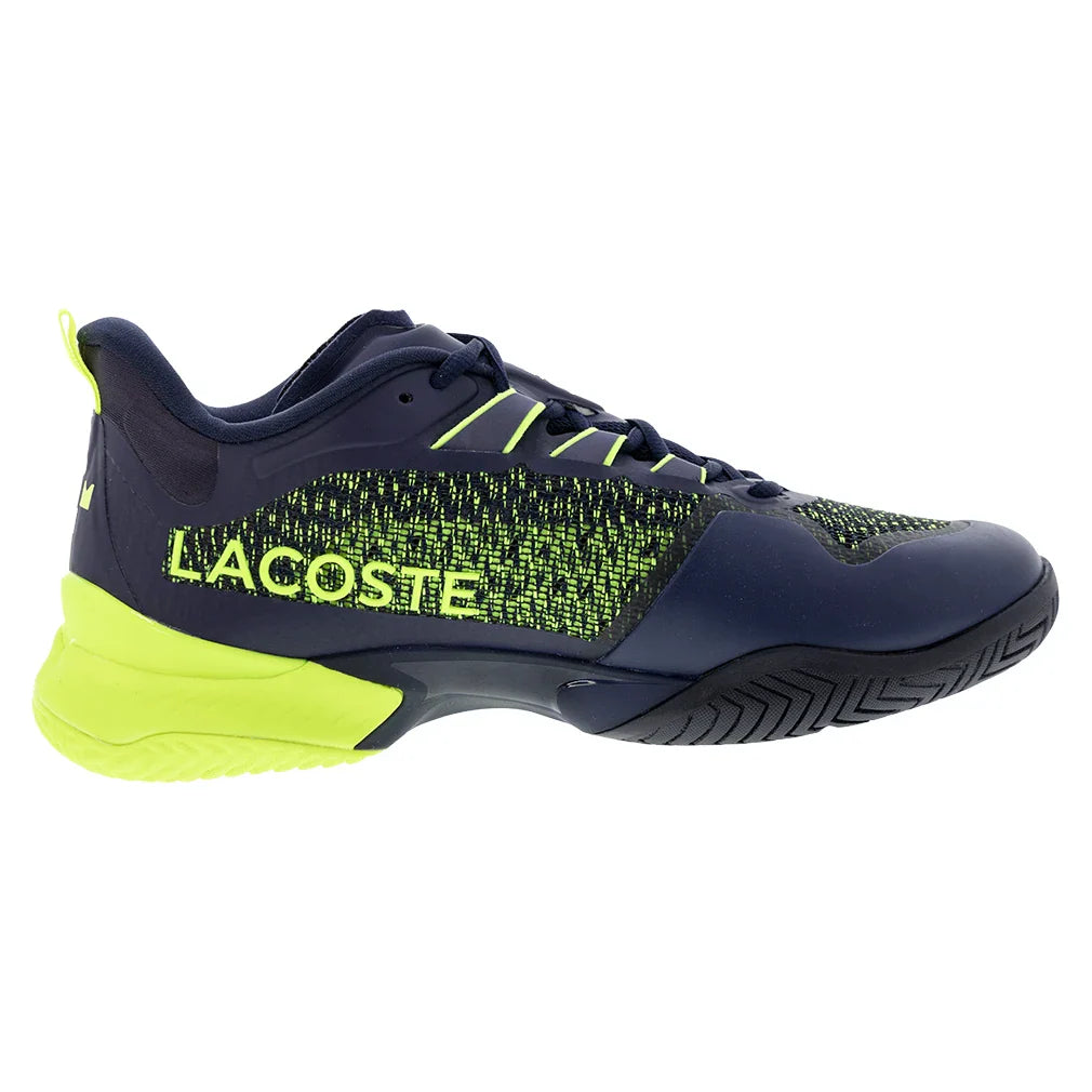 Men's Daniil Medvedev AG-LT23 Ultra Court Shoes Navy and Yellow