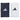 Interval Large Reversible 2.0 Wristband Collegiate Navy and White