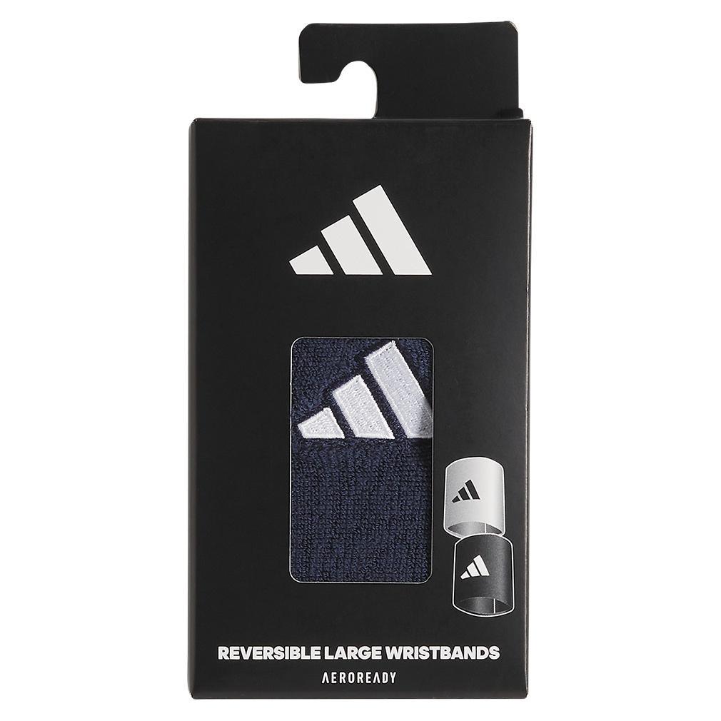 Interval Large Reversible 2.0 Wristband Collegiate Navy and White