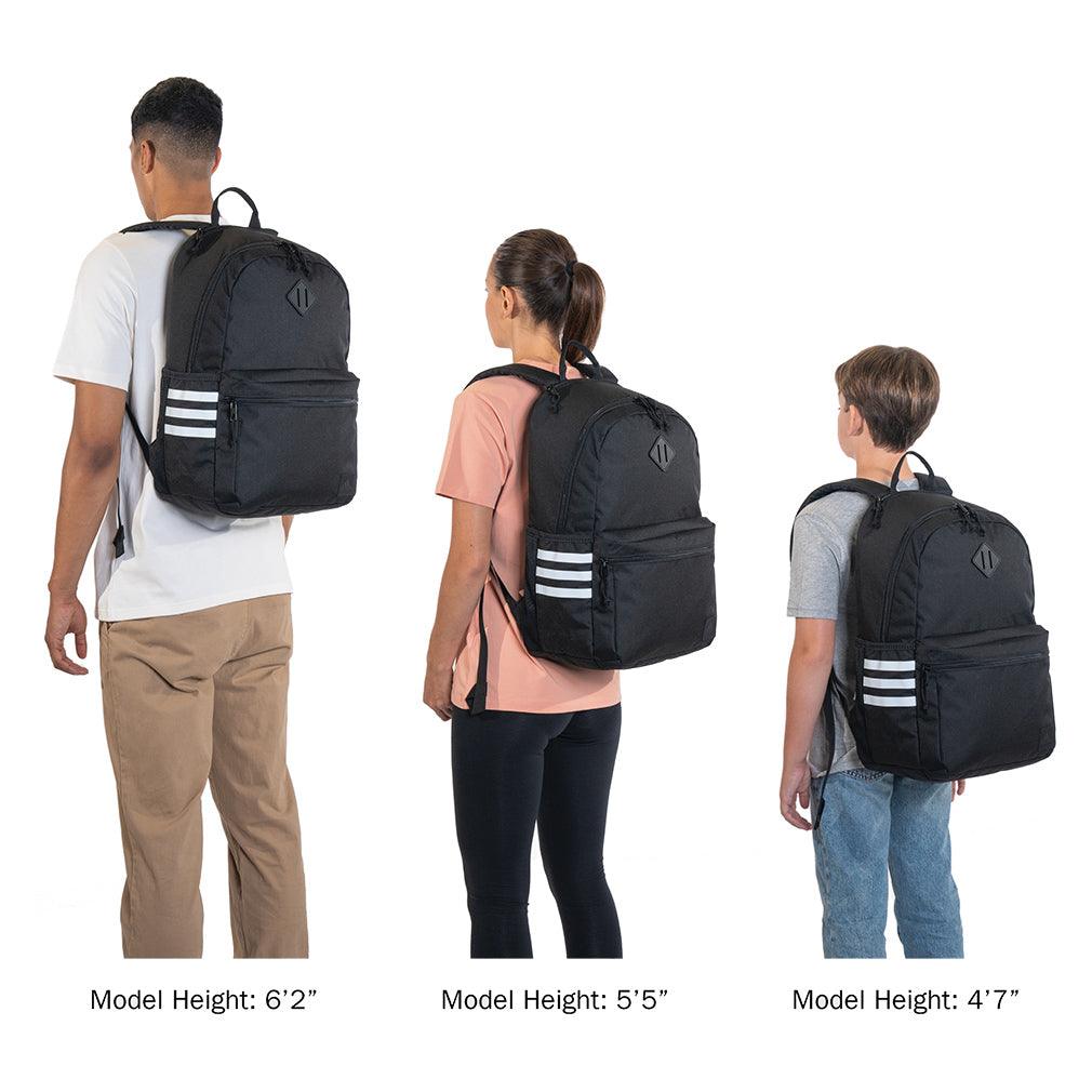 Classic 3S 5 Backpack Twill Onix Grey and Black