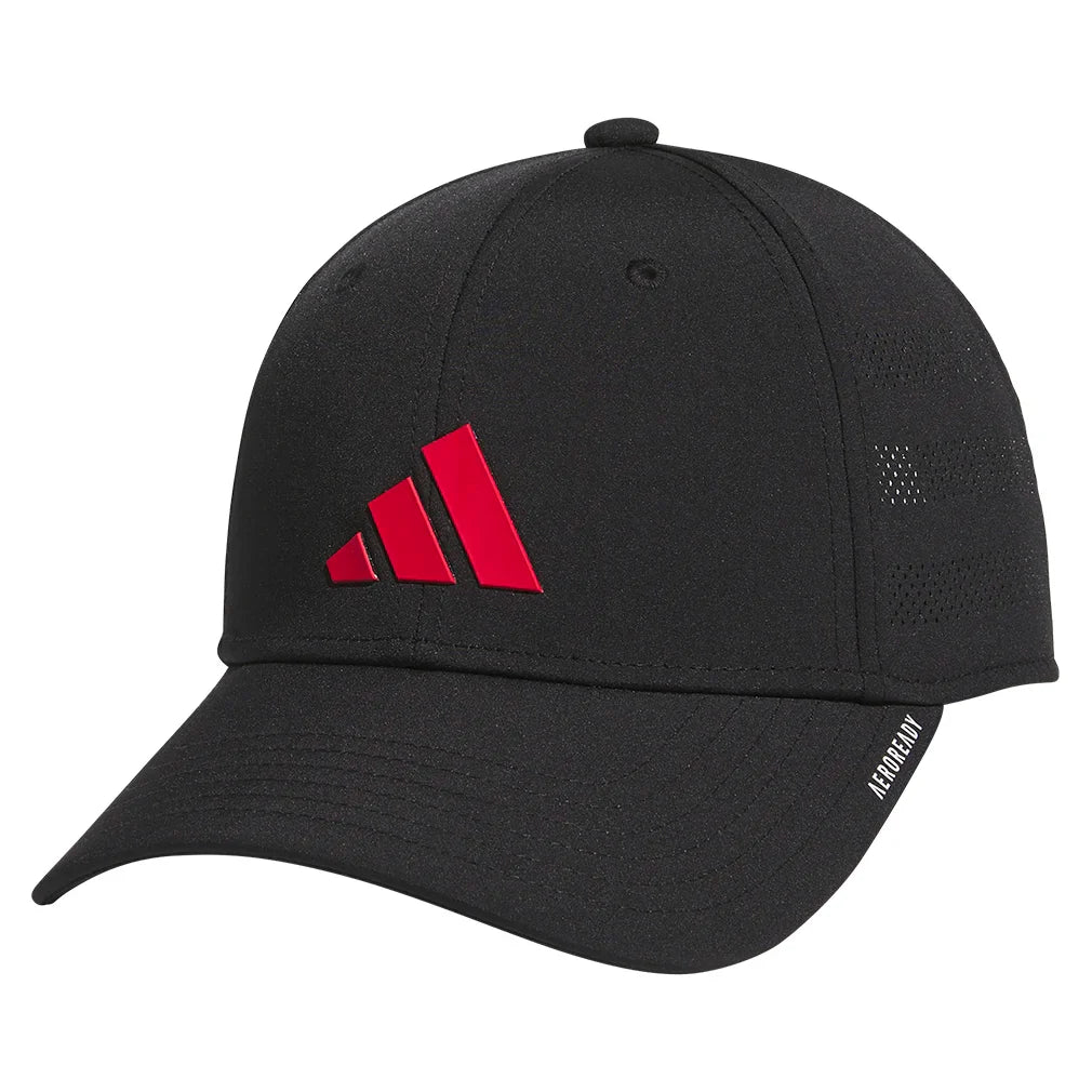 Juniors' Gameday 2 Snapback Black and Pure Ruby Red