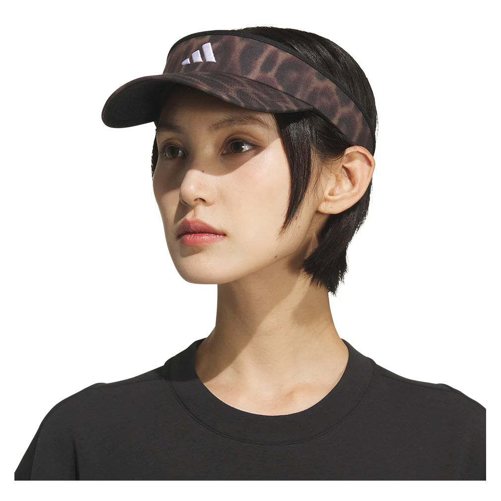 Women's Match 2 Visor Essential Cheetah Black