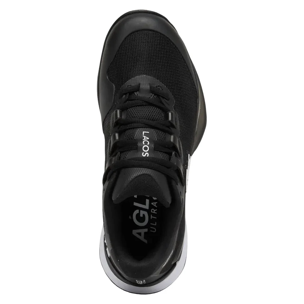 Women's AG-LT Ultra Shoes Black and White, Lacoste, Pickleball Express, 51SFA0007-312F26-1