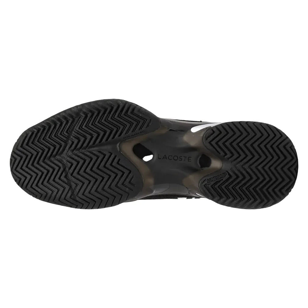 Women's AG-LT Ultra Shoes Black and White, Lacoste, Pickleball Express, 51SFA0007-312F26-5