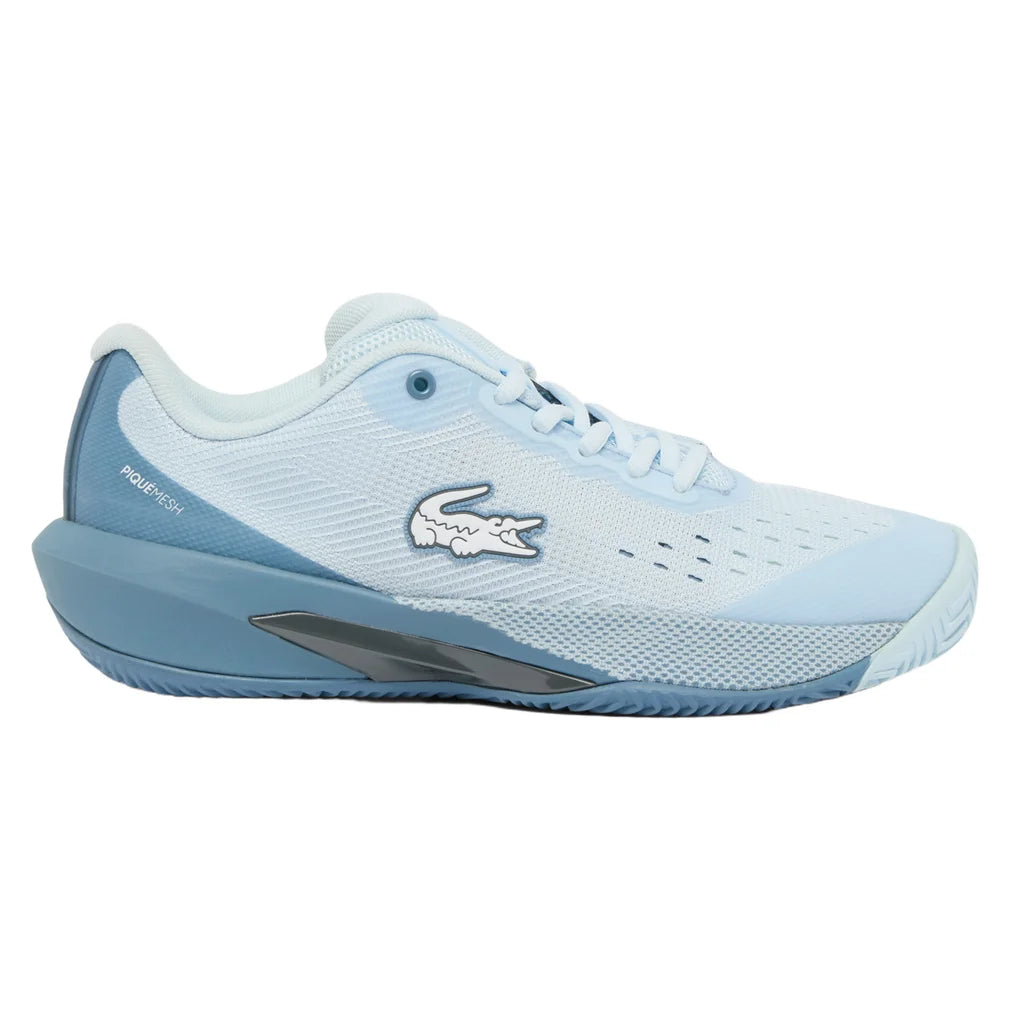 Women's AG-LT EVO Shoes Light Blue, Lacoste, Pickleball Express, 52SFA0123-52CF26-1