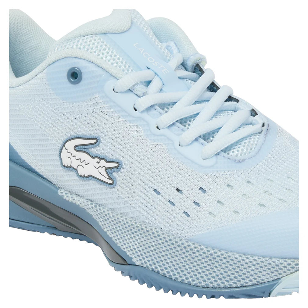Women's AG-LT EVO Shoes Light Blue, Lacoste, Pickleball Express, 52SFA0123-52CF26-6