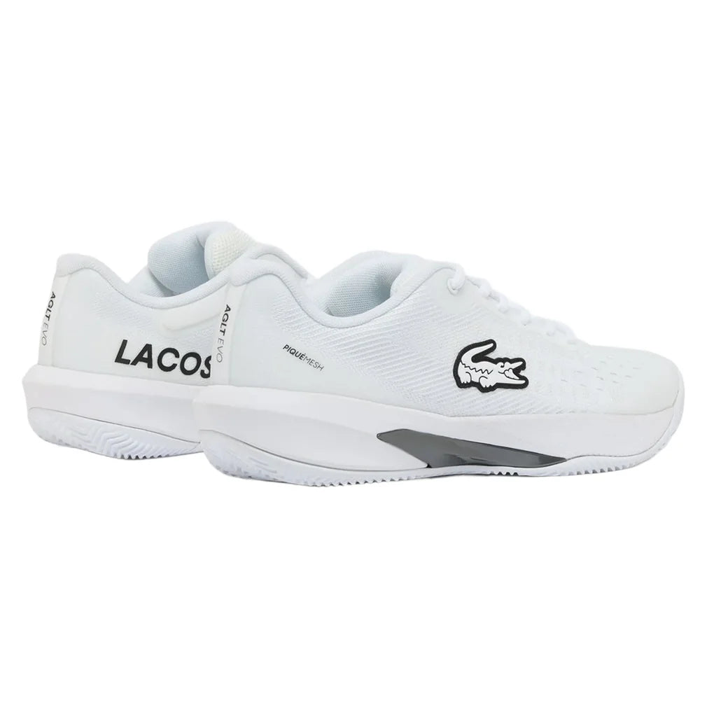 Women's AG-LT EVO Shoes White, Lacoste, Pickleball Express, 52SFA0124-21GF26-2