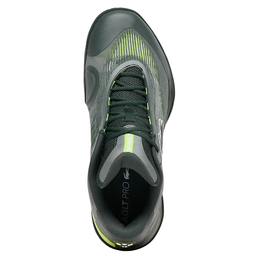 Men's AG-LT Pro Shoes Dark Green and Yellow