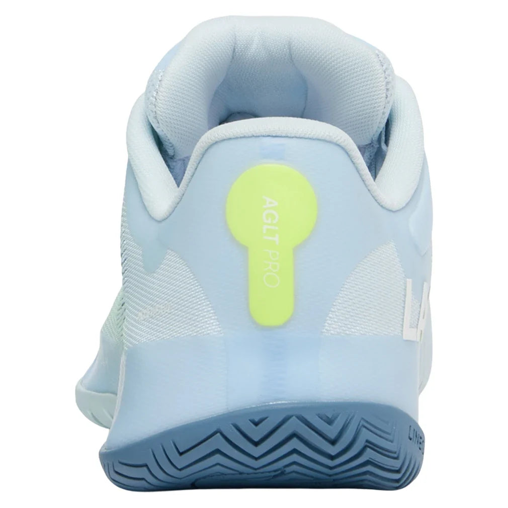 Men's AG-LT Pro Shoes Light Blue and Yellow