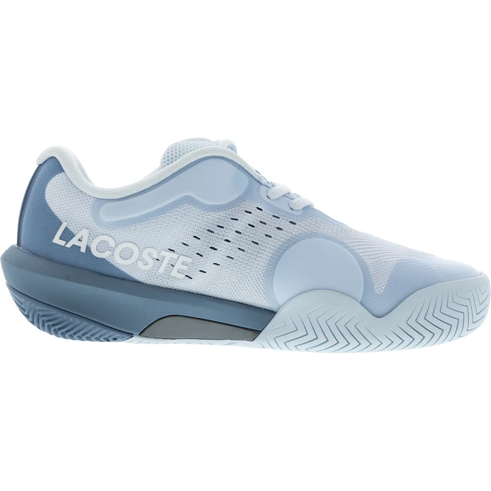 Men's AG-LT EVO Shoes Light Blue, Lacoste, Light Blue, Pickleball Express, 52SMA0155-52CF26-LIGHT-BLUE-2