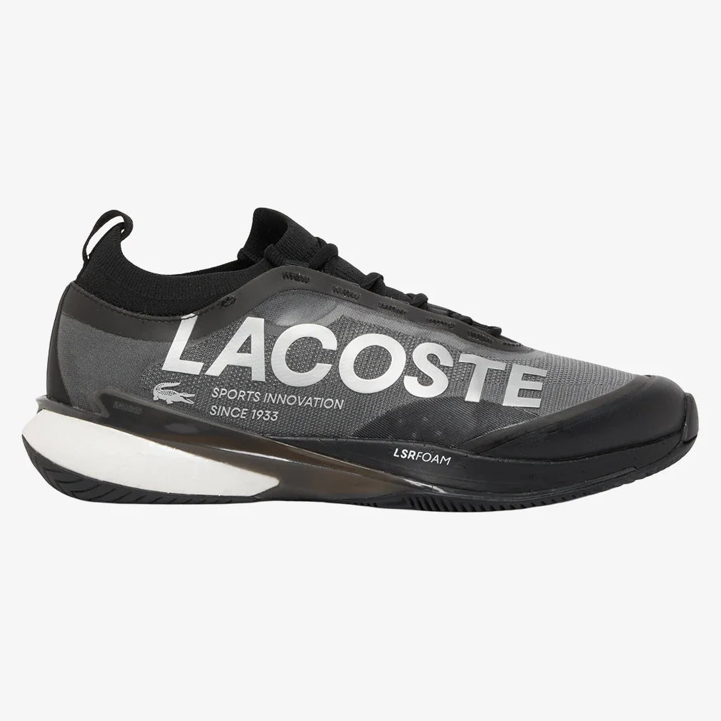 Men's AG-LT25 Lite Tennis Shoes Black,Footwear,Lacoste,,,Tennis Express,52SMA0180-02HF26-1