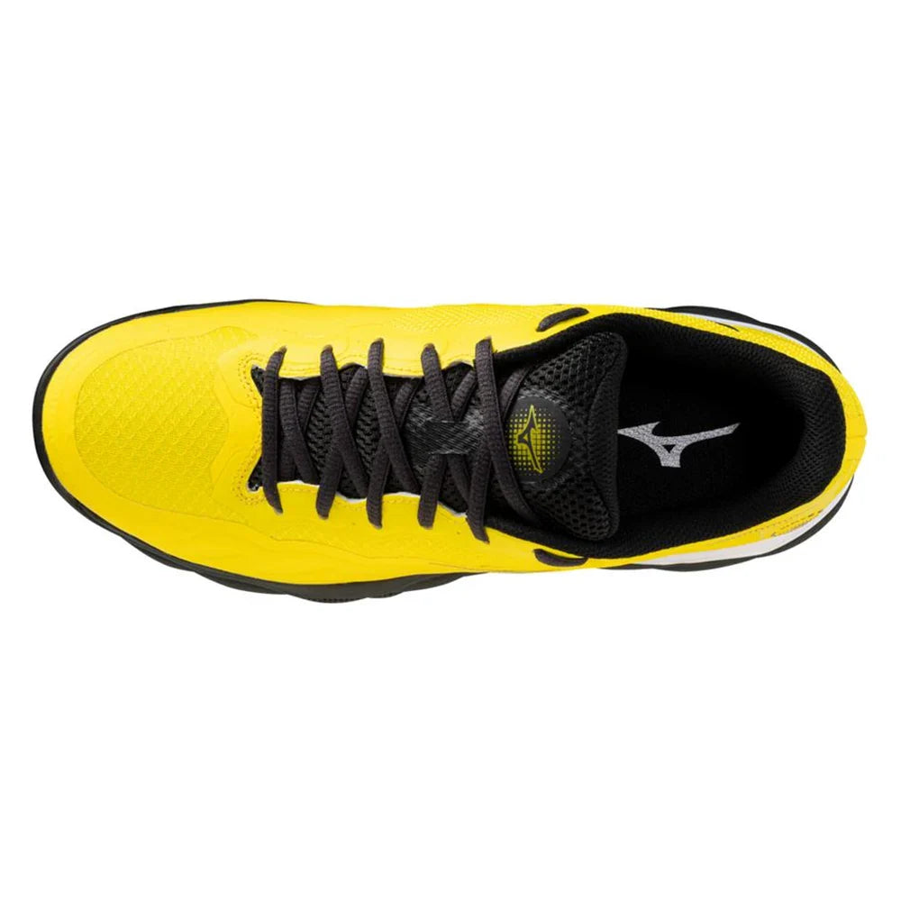Men's Wave Enforce Court AC Shoes Vibrant Yellow and Black