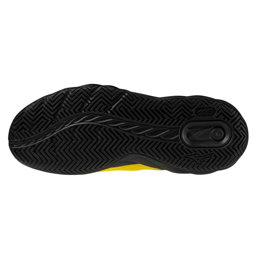 Men's Wave Enforce Court AC Shoes Vibrant Yellow and Black