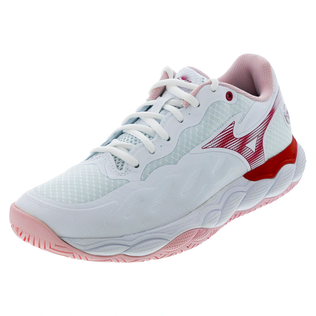 Women's Wave Enforce Court AC White and Pinkesque