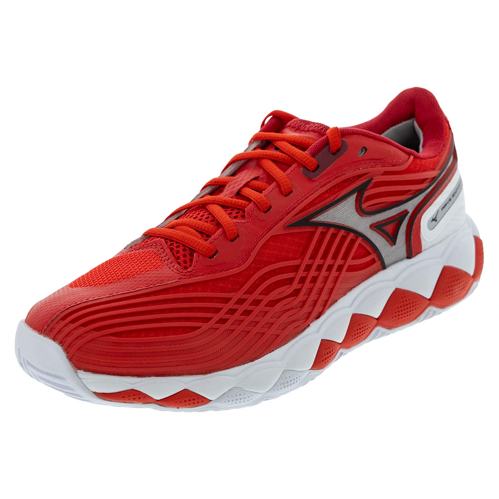 Men's Wave Enforce Tour 2 AC Shoes Fiery Red and White