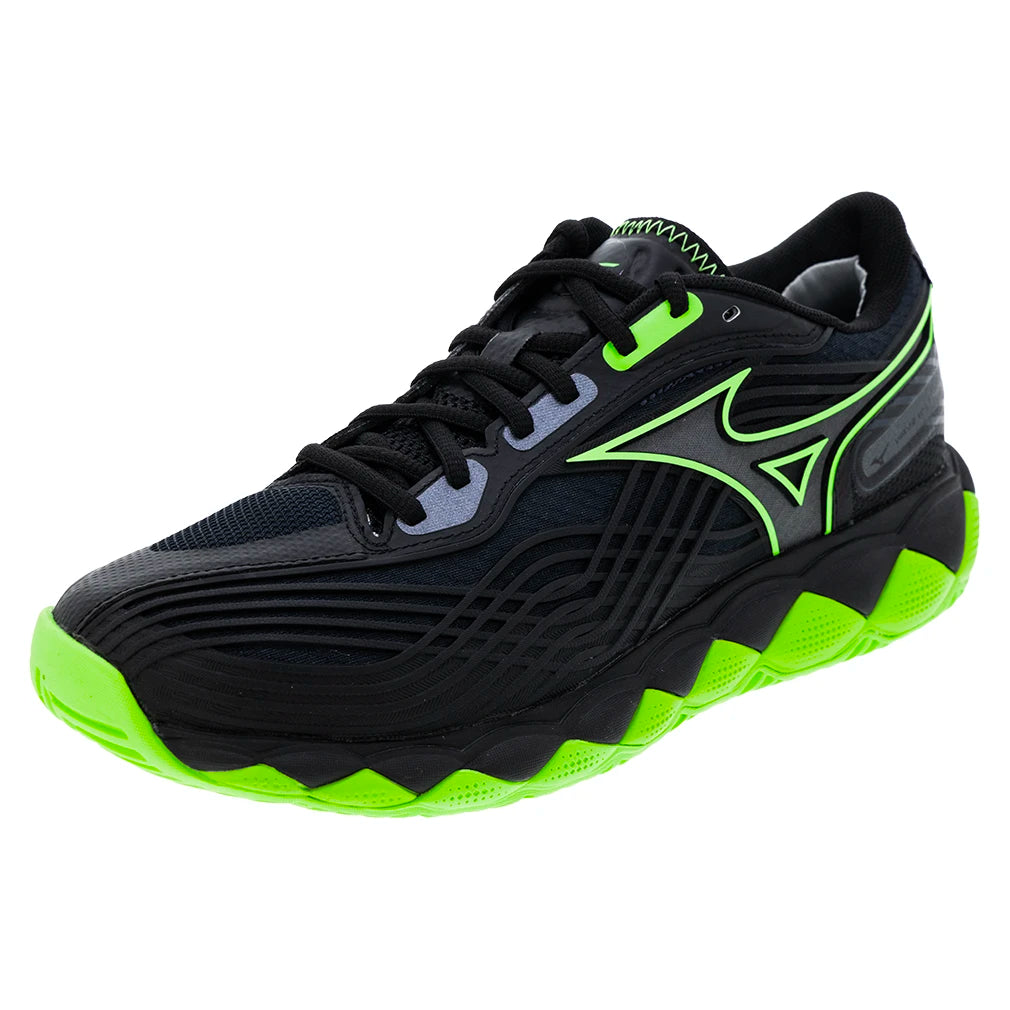 Men's Wave Enforce Tour 2 AC Shoes Black and Glowing Apple