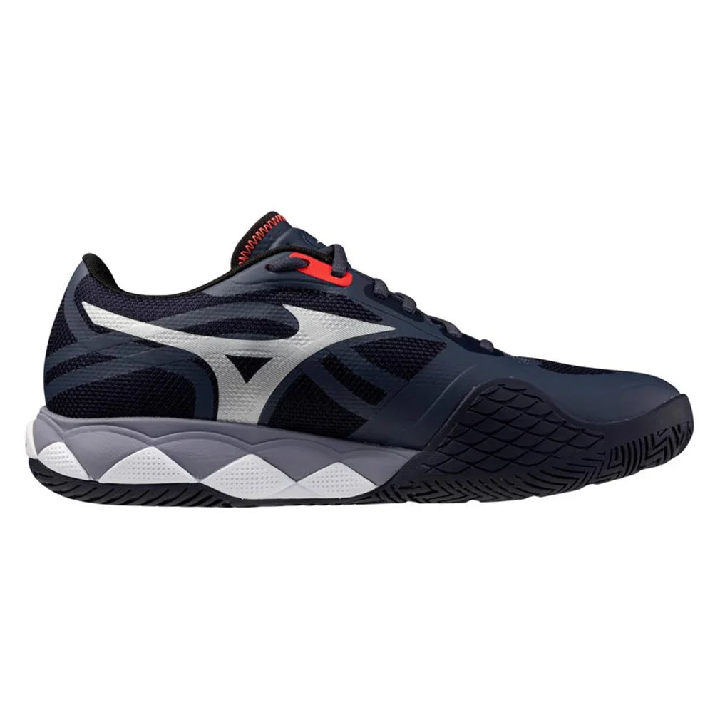 Men's Wave Enforce Tour 2 AC Court Shoes Odyssey Grey and White