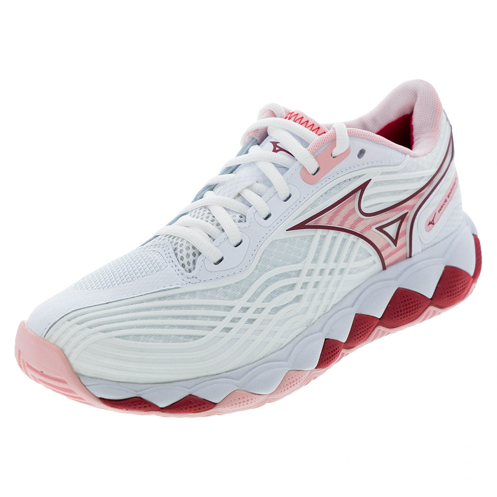 Women's Wave Enforce Tour AC Shoes White and Pinkesque