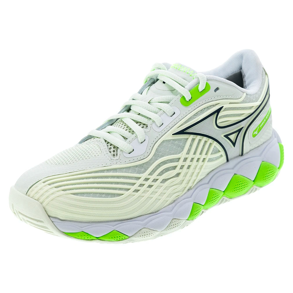 Women's Wave Enforce Tour 2 AC Shoes Phantom Green and Glowing Apple