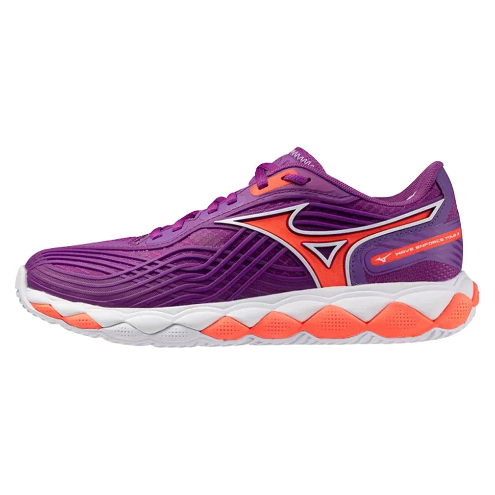 Women's Wave Enforce Tour 2 AC Shoes Dahlia and White